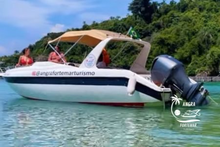 Angra Fortemar Turismo Translado Travessia Transfer Passeio Lancha Barco Escuna Angra dos Reis Ilha Grande Abraao
