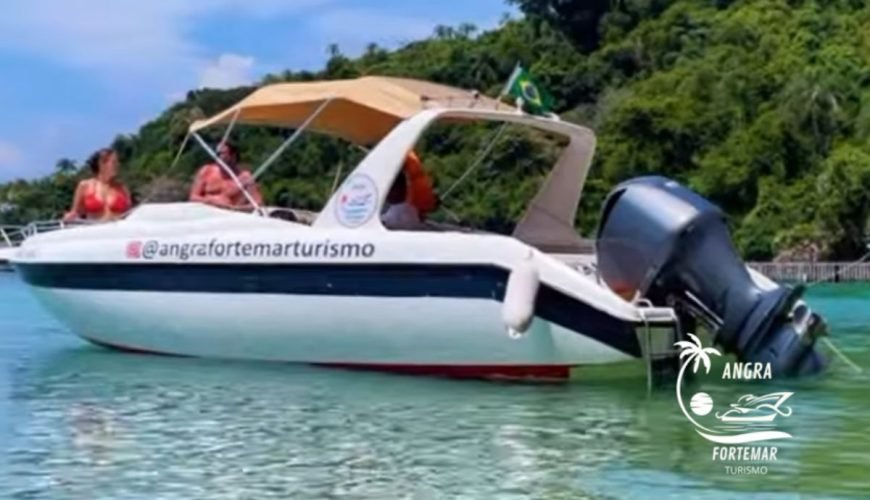 Angra Fortemar Turismo Translado Travessia Transfer Passeio Lancha Barco Escuna Angra dos Reis Ilha Grande Abraao